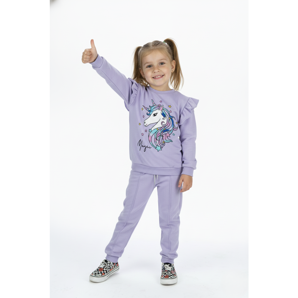 Kız Çocuk İkiiplik Eşofman Takım