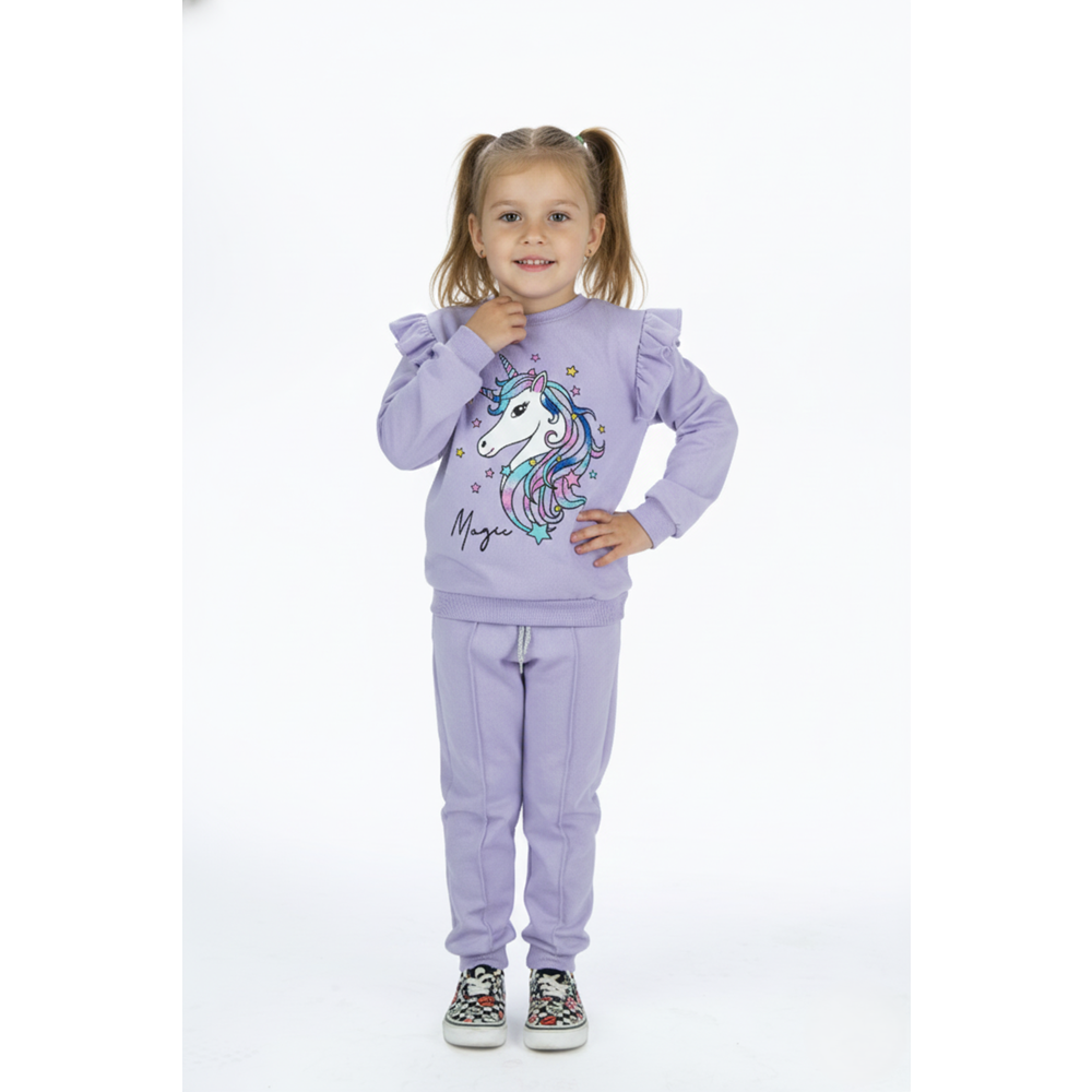 Kız Çocuk İkiiplik Eşofman Takım