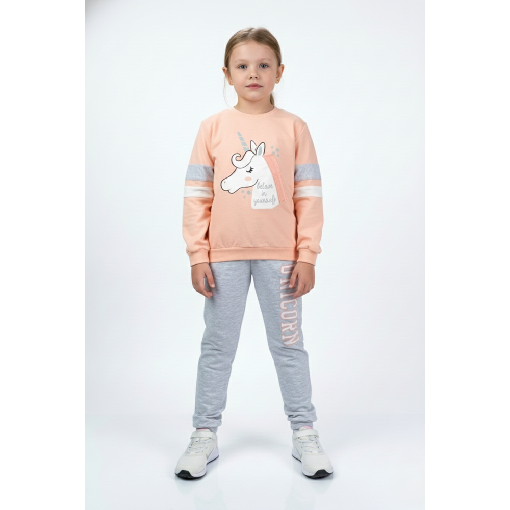 Kız Çocuk İkiiplik Eşofman Takım