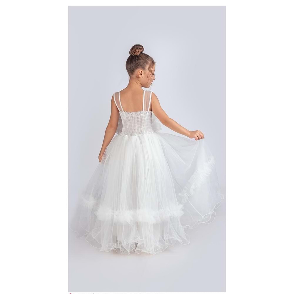 Tütülü Uzun Etekli Kız Abiye SB670