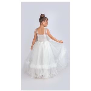 Tütülü Uzun Etekli Kız Abiye SB670