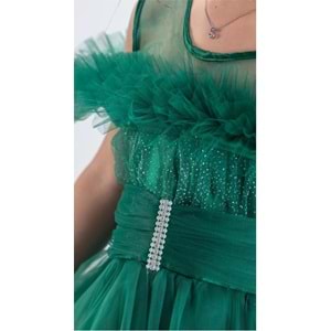 Kız Çocuk Tüllü Abiye SB723