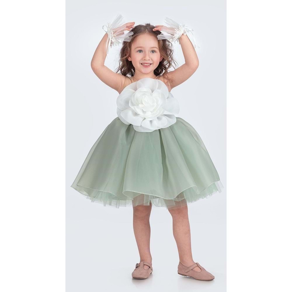 Kız Çocuk Rose Model Abiye SB724