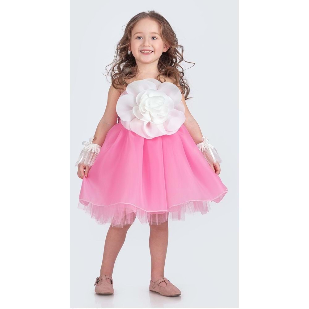 Kız Çocuk Rose Model Abiye SB724