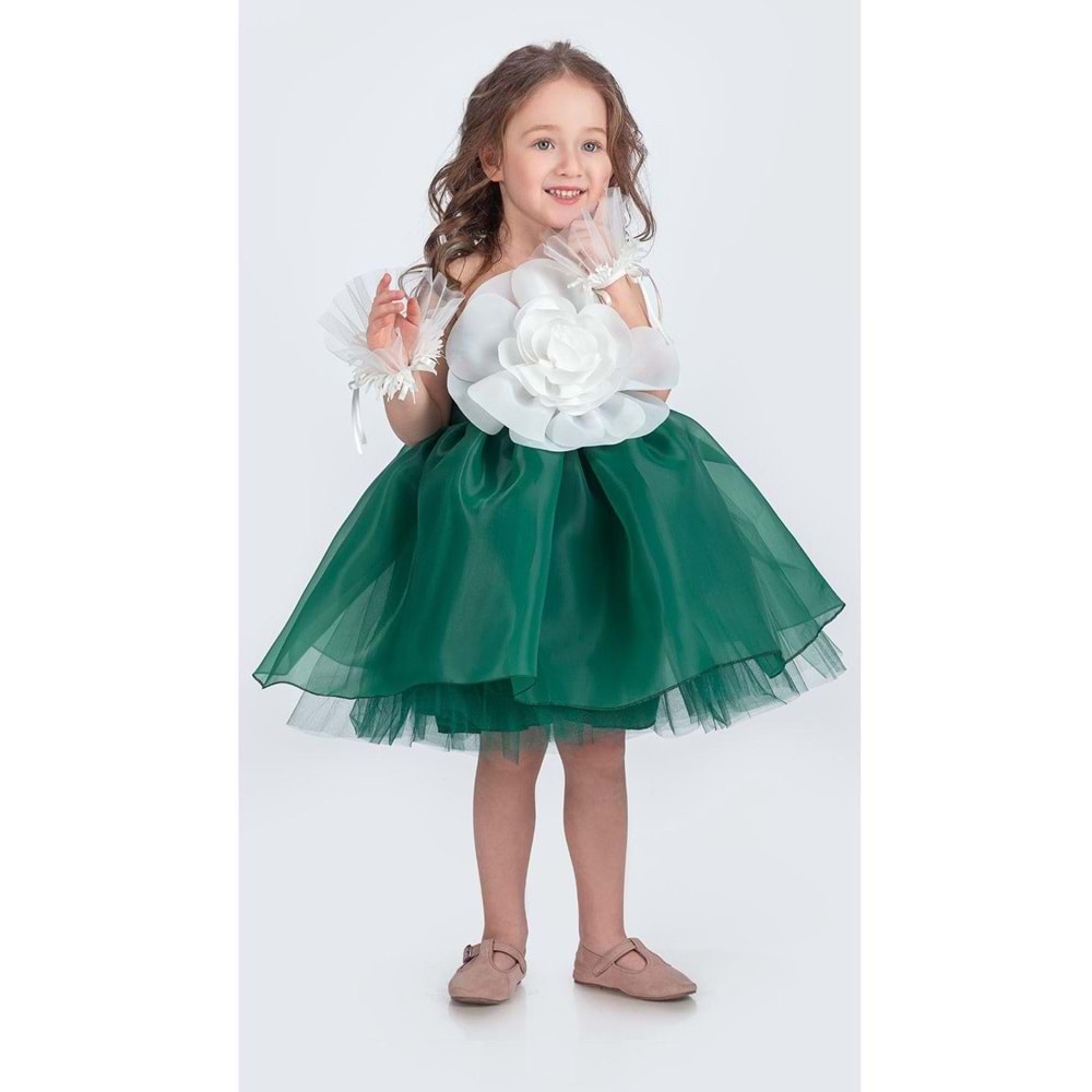Kız Çocuk Rose Model Abiye SB724