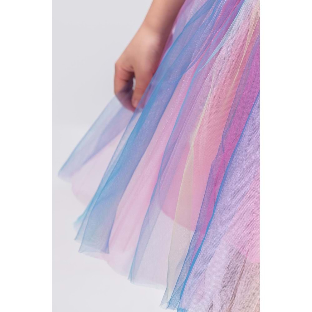 Renkli Tütü Özel Gün Çocuk Etek SB727