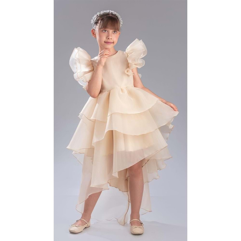 Kuyruklu Kız Çocuk Abiye