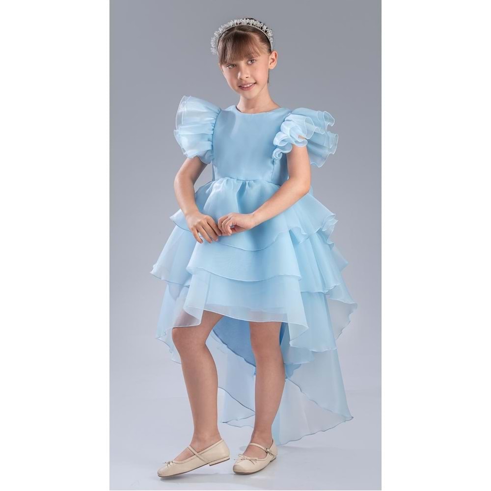 Kuyruklu Kız Çocuk Abiye