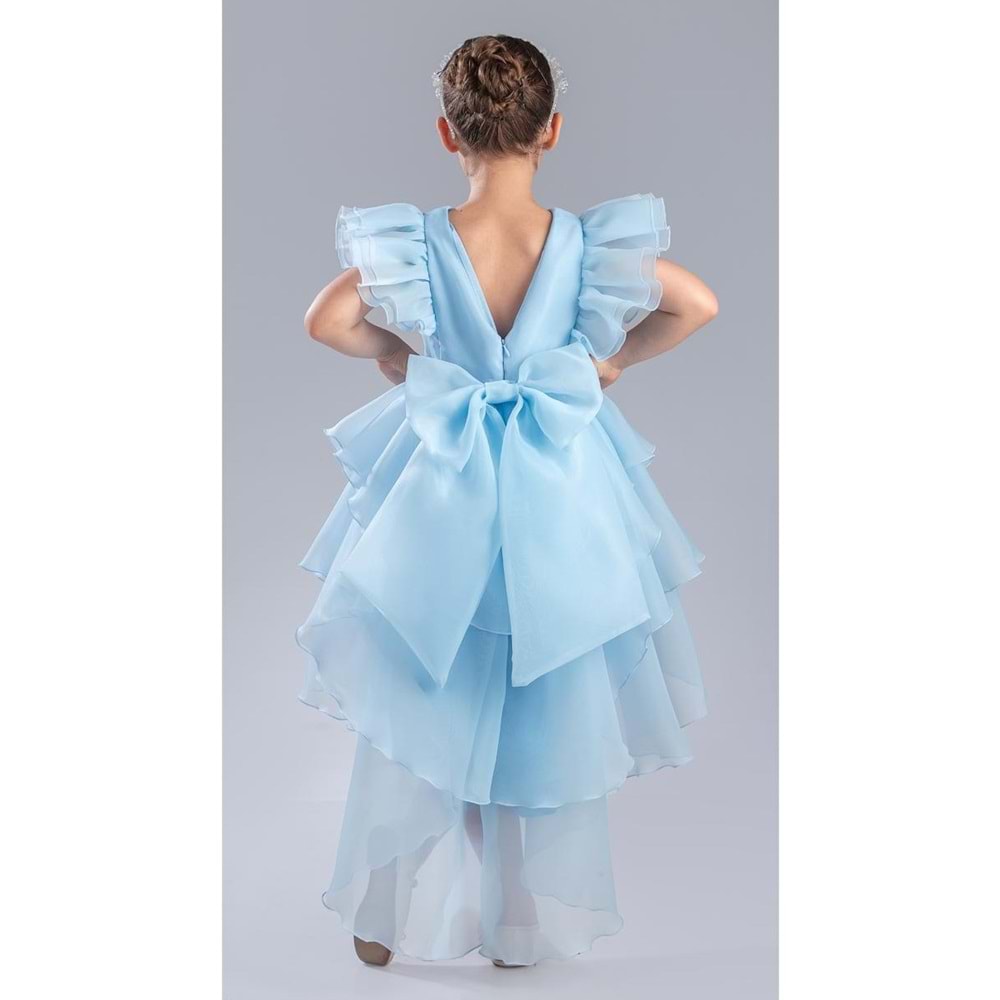 Kuyruklu Kız Çocuk Abiye