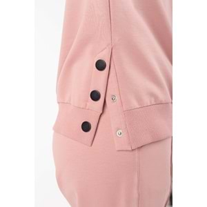 Kız Çocuk Çıtçıtlı Tarz Eşofman Takım