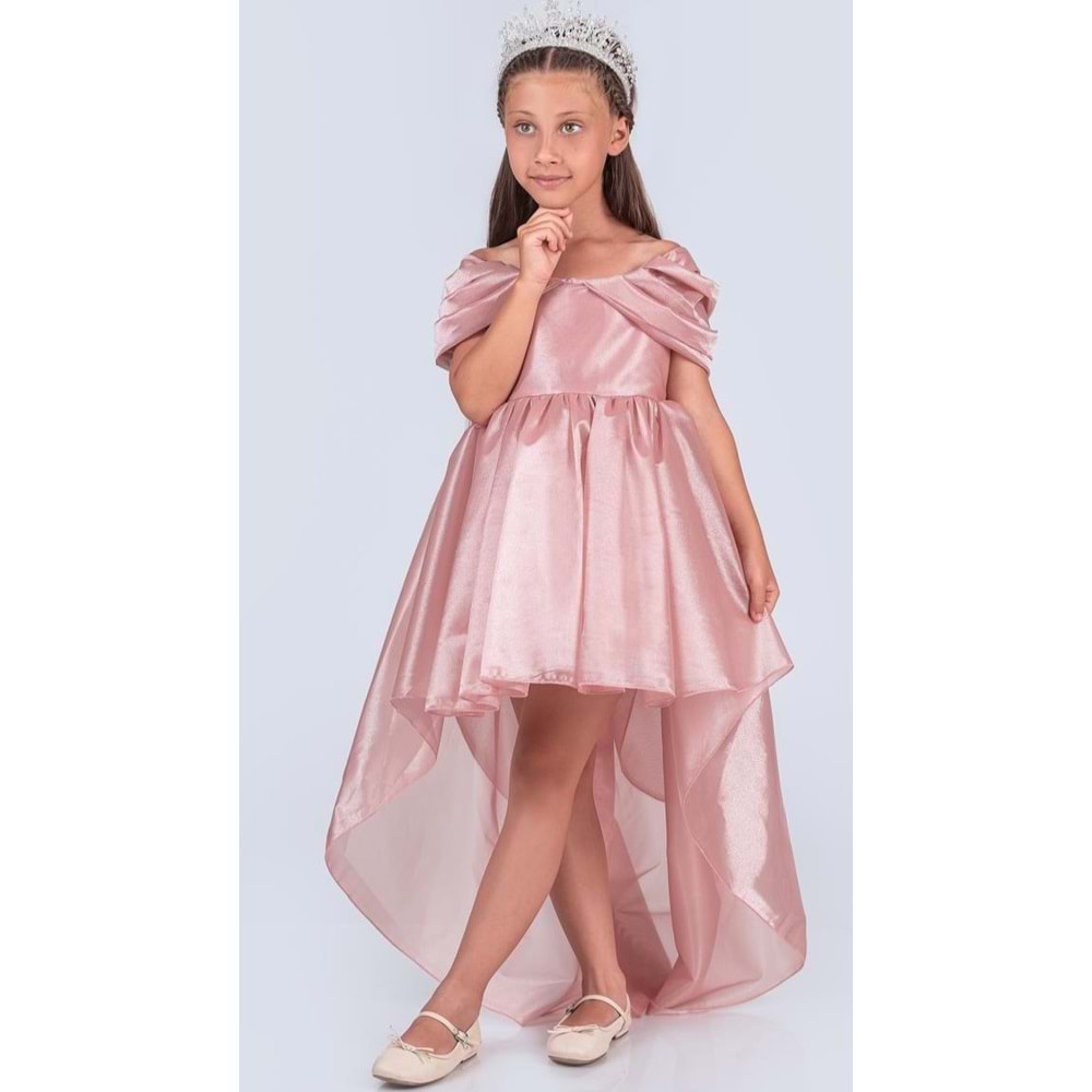 Kız Çocuk Kuyruklu Kristal Abiye