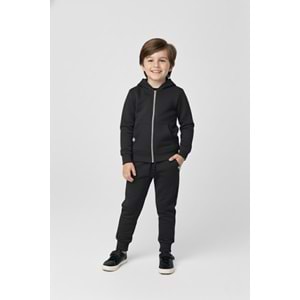 2iplik Erkek Çocuk Kapüşonlu Eşofman Takım M00765