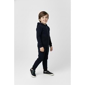 2iplik Erkek Çocuk Kapüşonlu Eşofman Takım M00765