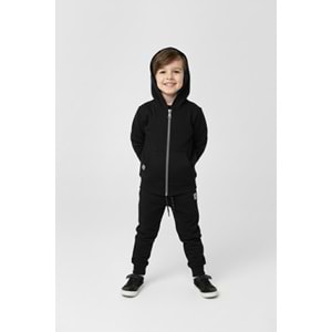 2iplik Erkek Çocuk Kapüşonlu Eşofman Takım M00765