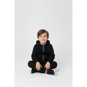 2iplik Erkek Çocuk Kapüşonlu Eşofman Takım M00765