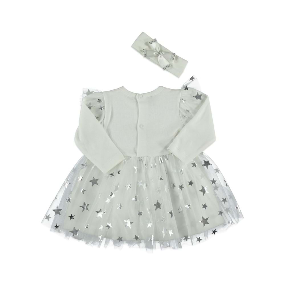 Kız Bebe Simli Elbise