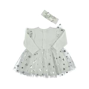 Kız Bebe Simli Elbise
