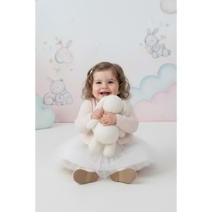 Kız Bebek Bolerolu Tütülü Elbise