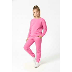 Baskısız, Cepli Çocuk 2 İplik Pijama Takımı M00776