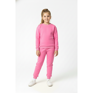 Baskısız, Cepli Çocuk 2 İplik Pijama Takımı M00776