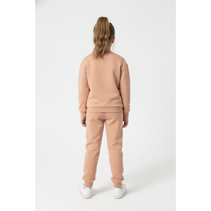 Baskısız, Cepli Çocuk 2 İplik Pijama Takımı M00776