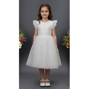 Dantel Kız Çocuk Parti Elbise