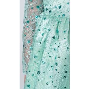 Sırt Büyük Kurdelalı Kız Çocuk Abiye Elbise