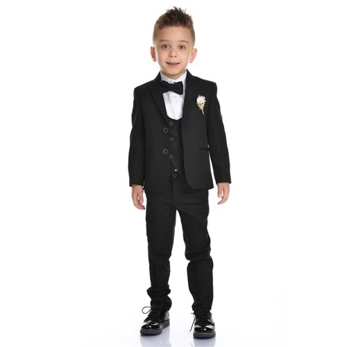 Yaka Çiçekli Erkek Çocuk Spor Kesim Takım SB283