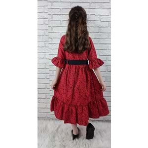 Tesettür Kız Çocuk Elbise SB299