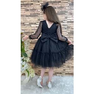 Kız Çocuk Kt-Kt Dantel Kız Çocuk Elbise SB306