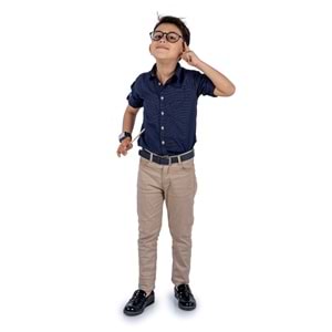 Erkek Çocuk Gömlek, Gabardin Pantolon Kombin Takım SB422
