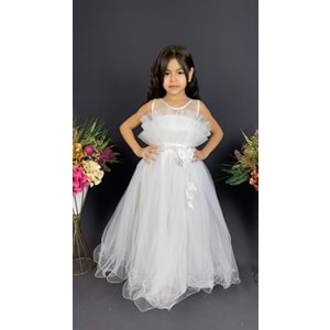 Organze Kumaş Kız Çocuk Abiye SB475