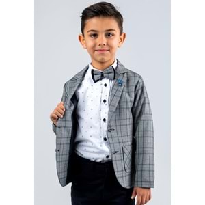 Erkek Çocuk Çizgi Deseni Spor Takım Elbise SB477