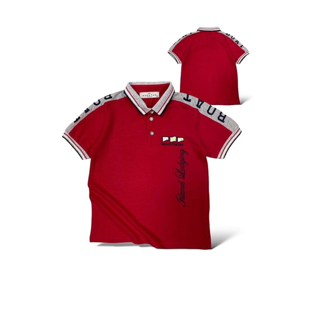 Çocuk Yakalı Nakışlı Thsirt SB505