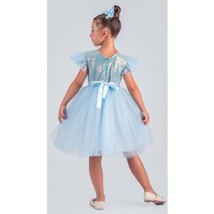 Tütü Etekli Kız Çocuk Elbise