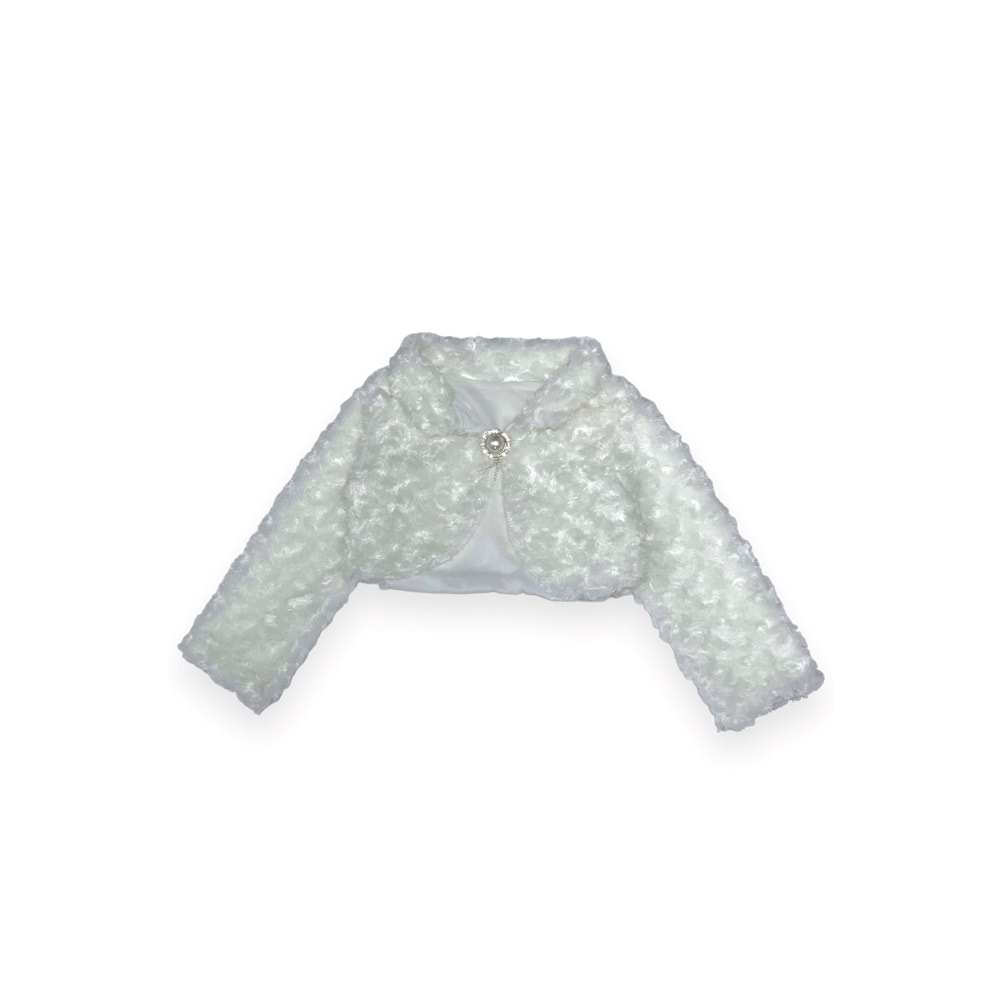 Pelüş Kız Çocuk Bolero SB533