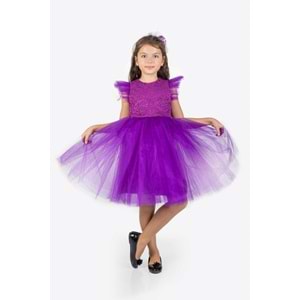 Kız Çocuk Rz Dantel Elbise SB546