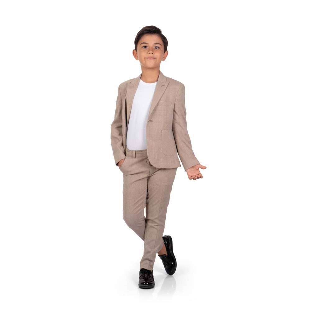 Jogger Ekose Desenli Takım SB549
