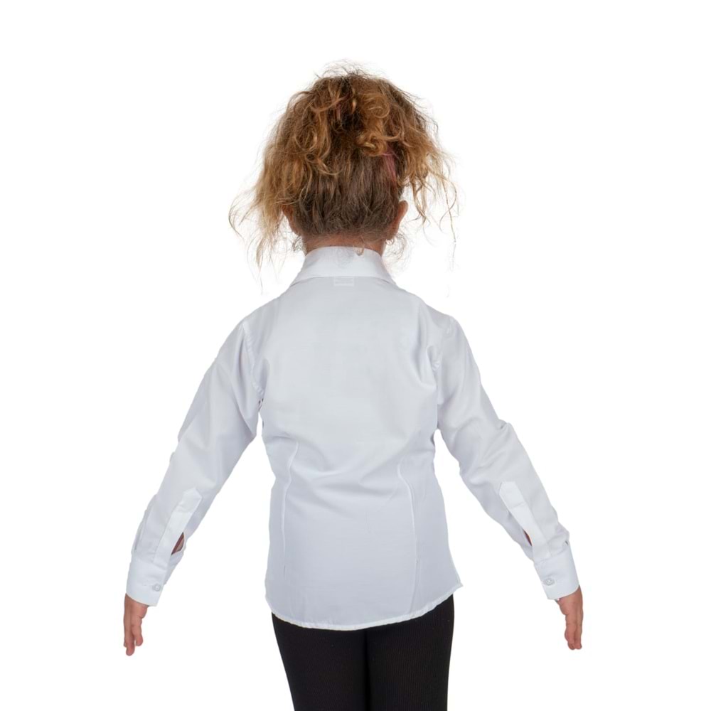 Pamuklu Kız Çocuk Gömlek