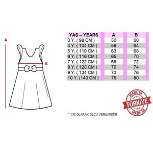 Kısa Kol Kız Çocuk Gren Tütülü Payet Parti Elbise SB601