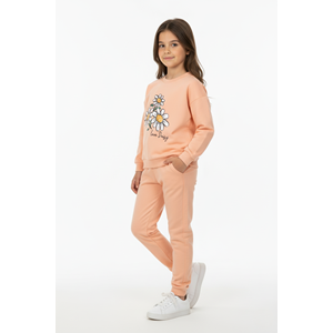 Baskılı 2iplik Kız Çocuk Eşofman SB620