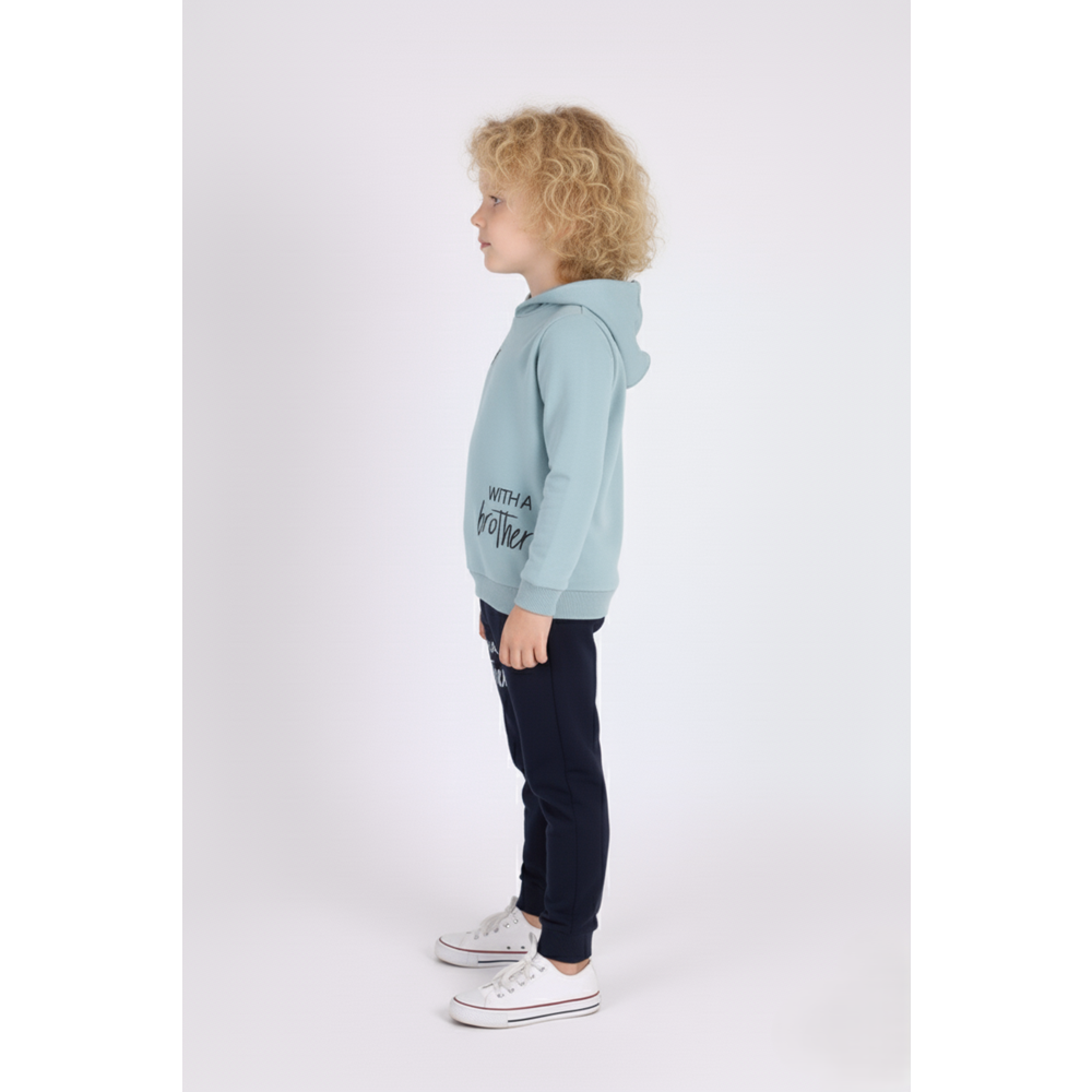 Erkek Çocuk Kapşonlu Eşofman Takım SB627