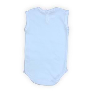 Erkek Bebek Kedi Baskılı Çıtçıtlı Body SB636