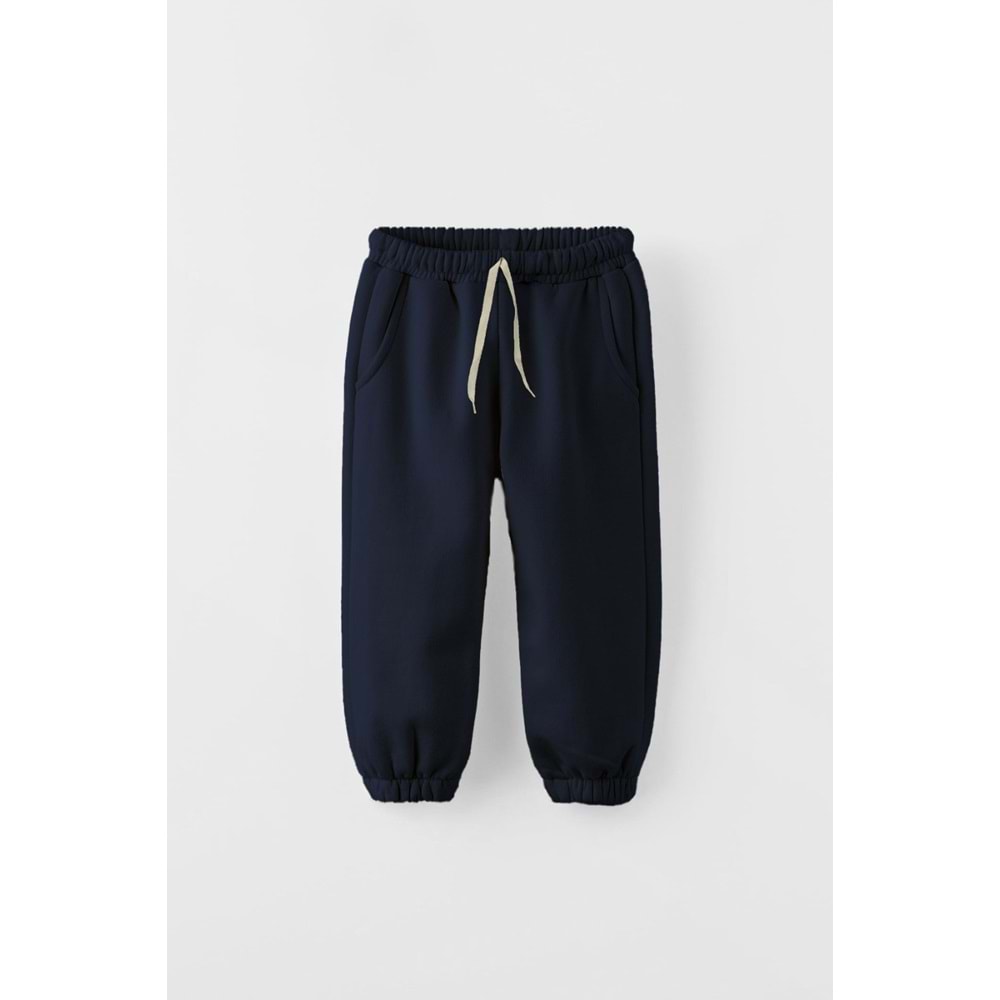 Pamuklu İçi Polarlı 3 iplik Eşofman Alt SB645