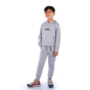 Kapşonlu Kanguru Cep 2iplik Mevsimlik Eşofman SB10072