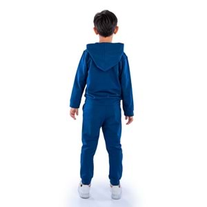 Kapşonlu Kanguru Cep 2iplik Mevsimlik Eşofman SB10074